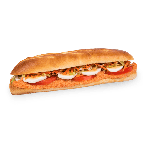 Belegd broodje preparé